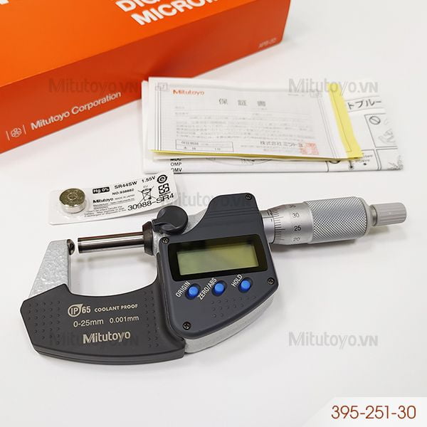 Panme điện tử đo ngoài Mitutoyo 395-251-30 (0 - 25mm)