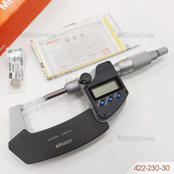 Panme điện tử đo ngoài Mitutoyo 422-230-30 (0-25mm)