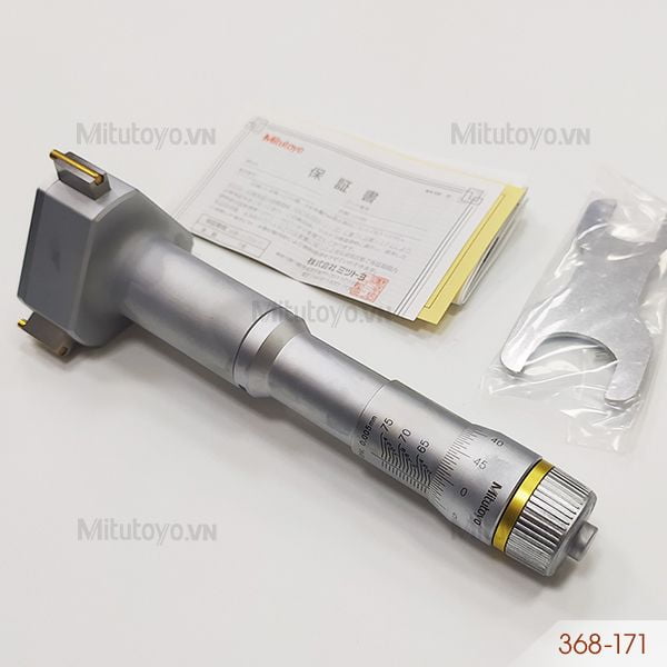Panme đo lỗ 3 chấu cơ khí Mitutoyo 368-171 (62-75mm)
