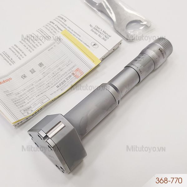 Panme đo lỗ 3 chấu cơ khí Mitutoyo 368-770 (50-63mm)