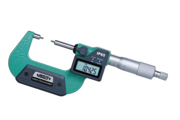 Panme đo rãnh then điện tử Insize 3533-75BA