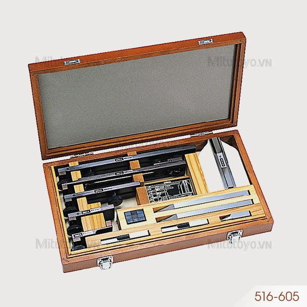 Phụ kiện bộ căn mẫu dài hơn 100mm Mitutoyo 516-605