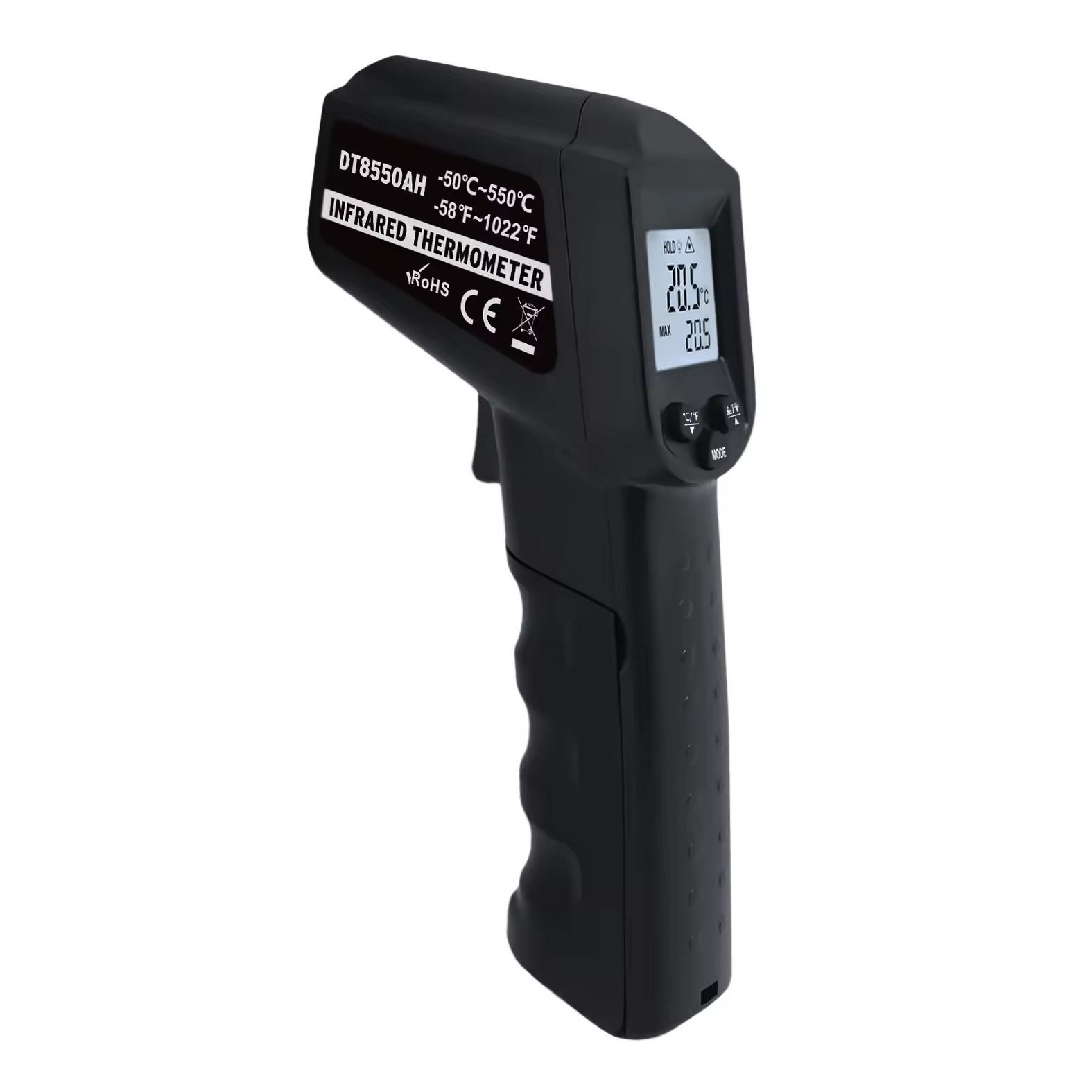Súng nhiệt kế hồng ngoại hồng ngoại cho công nghiệp DT8550AH (-50-550C)