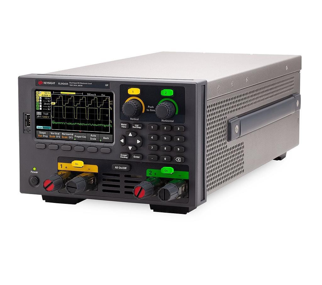 Tải điện tử một chiều KEYSIGHT EL34243A (150V, 60A, 300W (tổng 600W), 2CH)