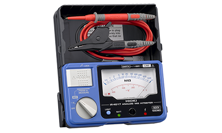 THIẾT BỊ ĐO ĐIỆN TRỞ CÁCH ĐIỆN HIỂN THỊ KIM IR4017