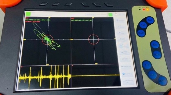 Thiết bị kiểm tra dòng xoáy tần số kép Hiệu chuẩn tín hiệu cảm ứng điện từ