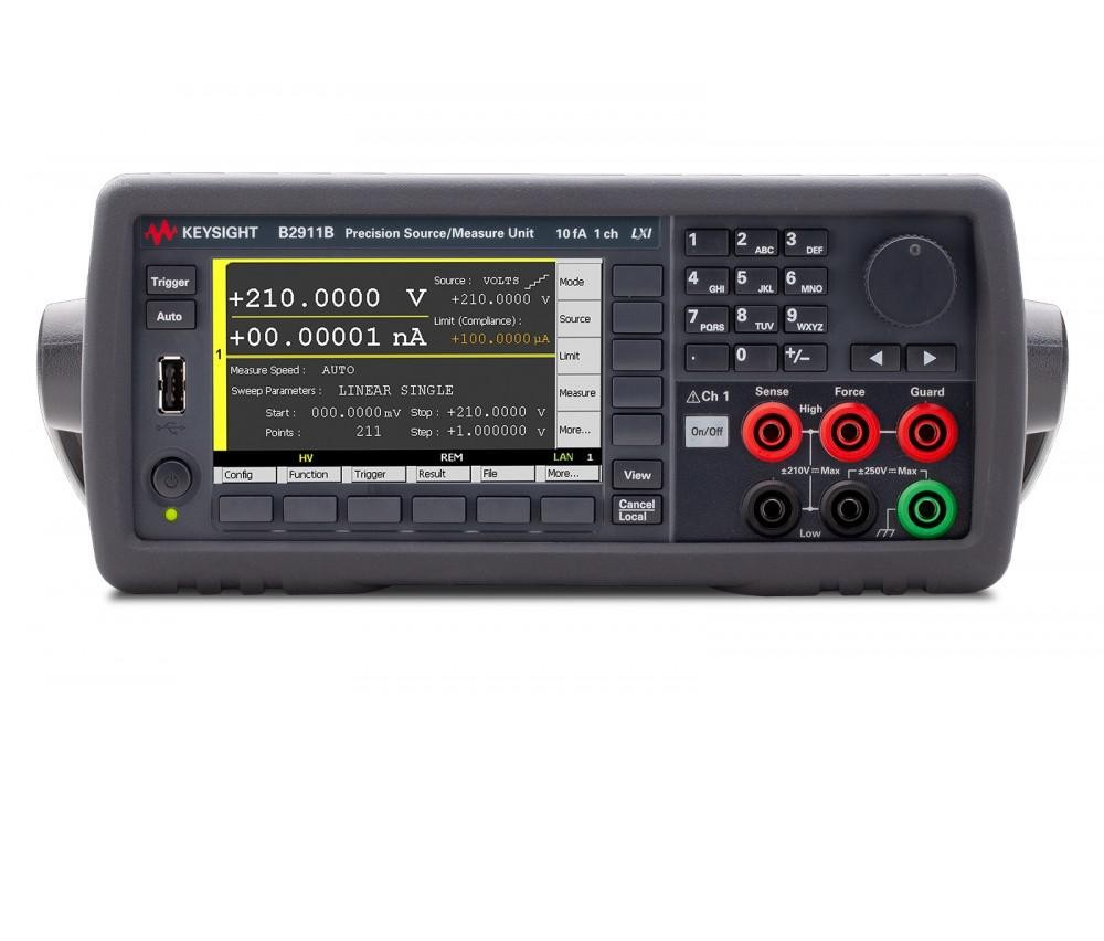 Thiết bị kiểm tra nguồn KEYSIGHT B2912B (2ch, 10fA, 210V, 3A DC/10.5A pulse)