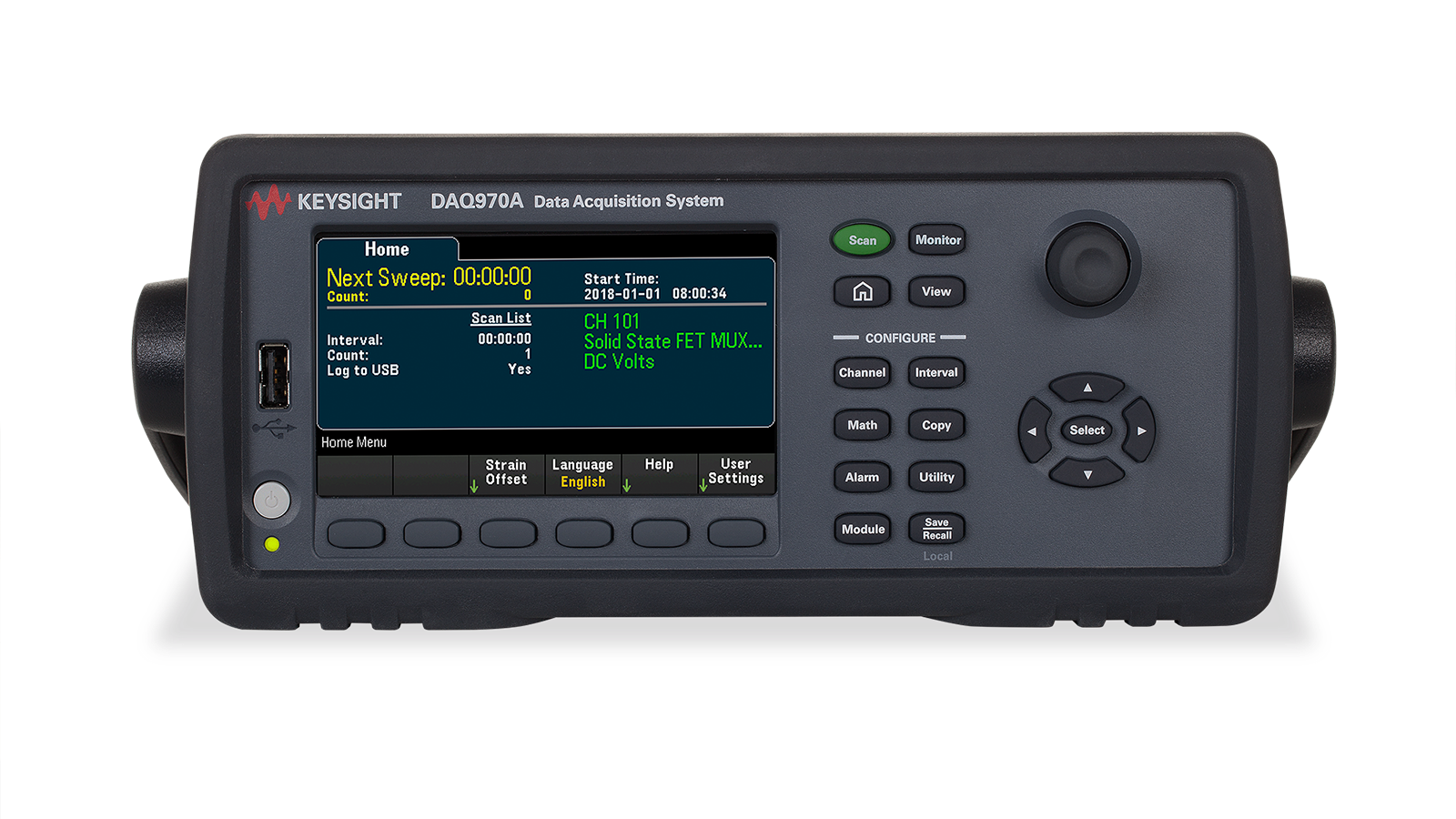 Thiết bị xử lý dữ liệu KEYSIGHT DAQ973A (GPIB)