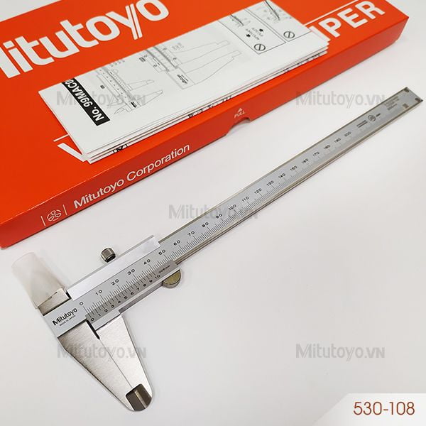 Thước cặp cơ khí Mitutoyo 530-108 (0 - 200mm)