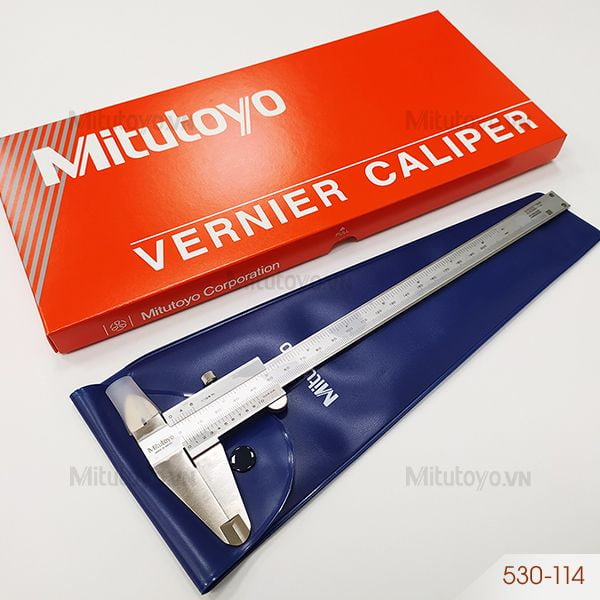 Thước cặp cơ khí Mitutoyo 530-114 (0-200mm/8''x0.05)