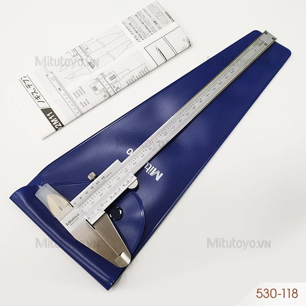 Thước cặp cơ khí Mitutoyo 530-118 (0-200mm/8'')