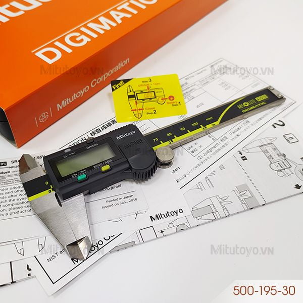 Thước cặp điện tử Mitutoyo 500-195-30 (0-100mm/4'')