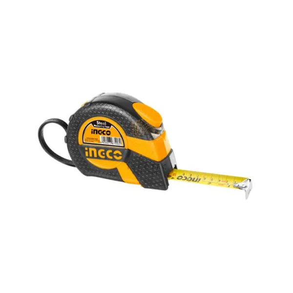Thước cuộn thép nền vàng INGCO HSMT0805