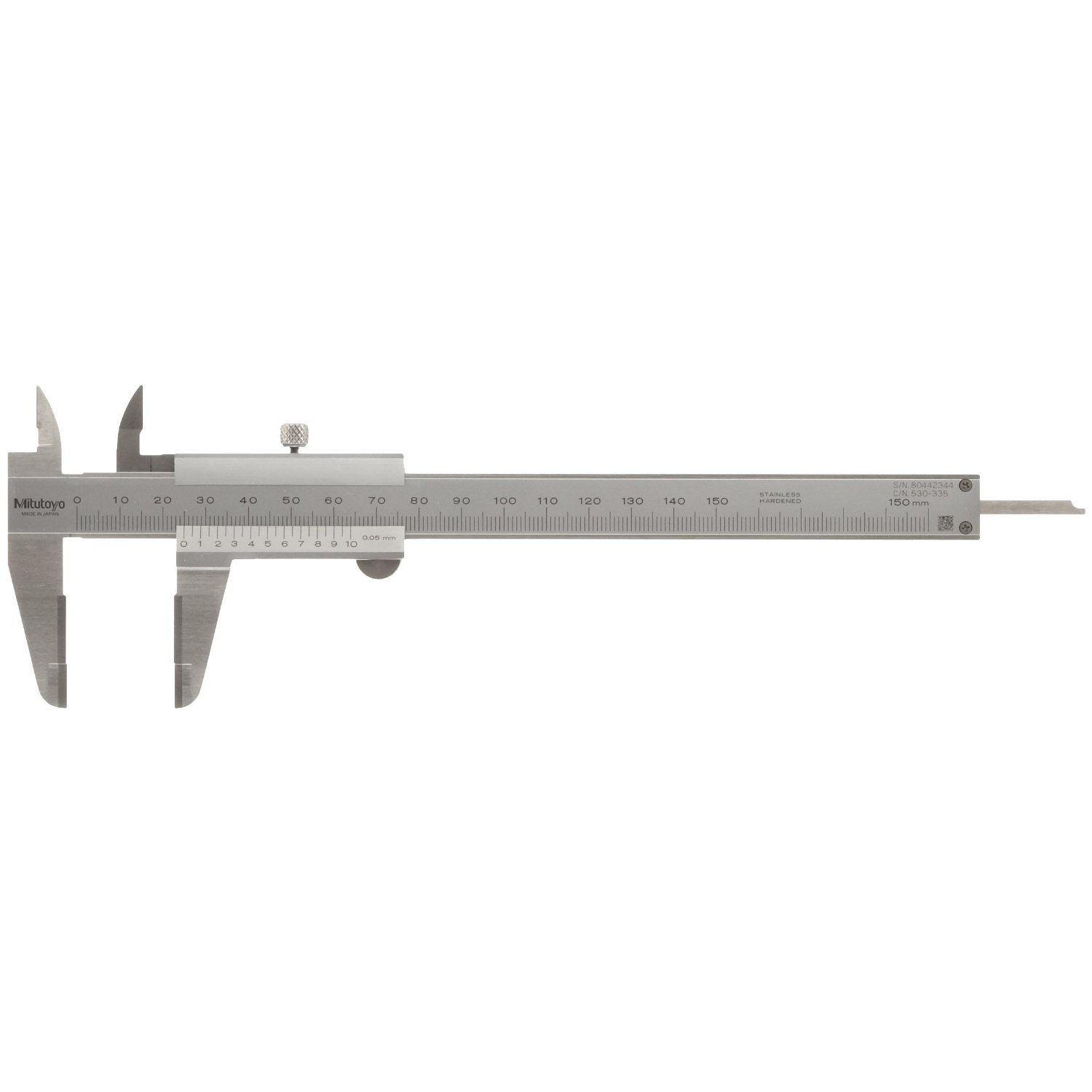 Thước kẹp cơ khí tiêu chuẩn Mitutoyo 530-100
