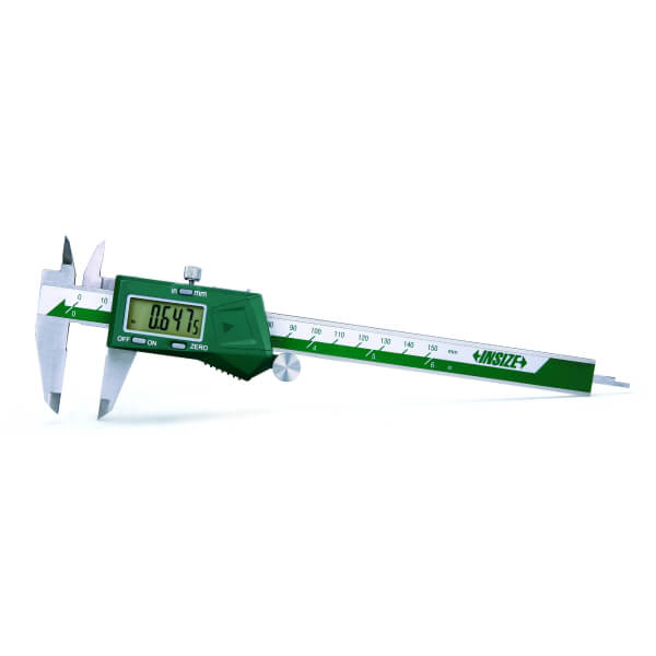 Thước kẹp điện tử với thanh đo sâu dạng tròn Insize 1119-150WWL