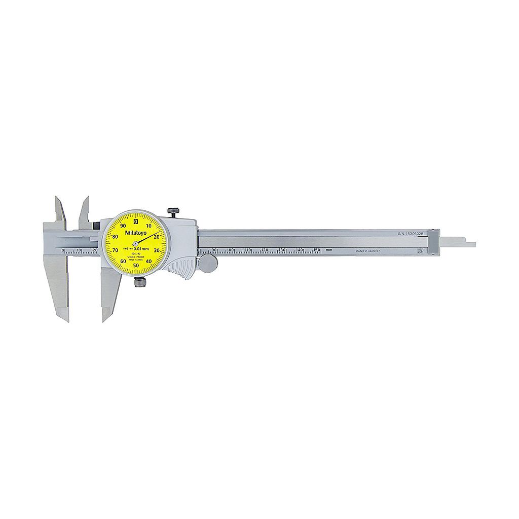 Thước kẹp đồng hồ 2 mỏ đo Mitutoyo 505-732