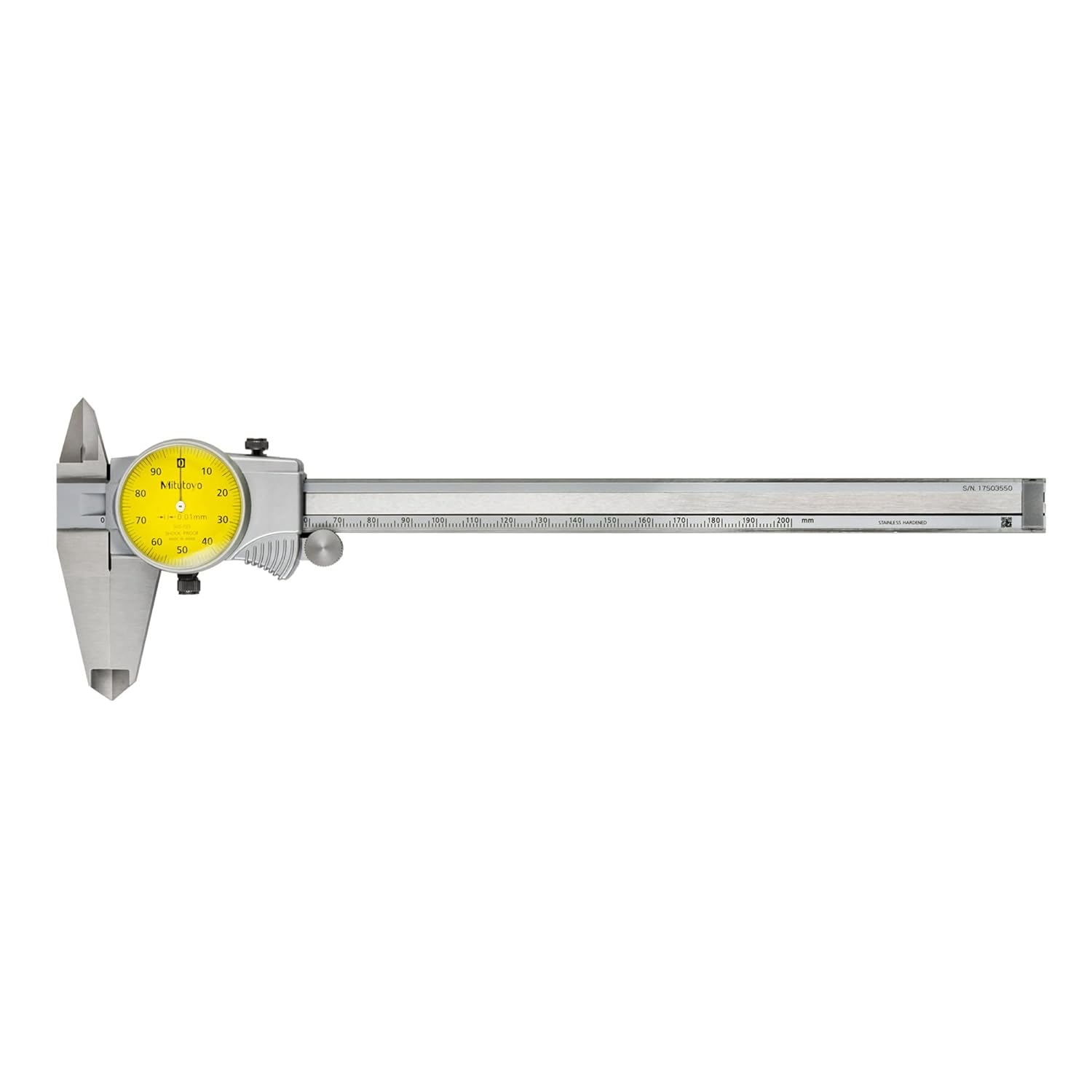 Thước kẹp đồng hồ 2 mỏ đo Mitutoyo 505-733