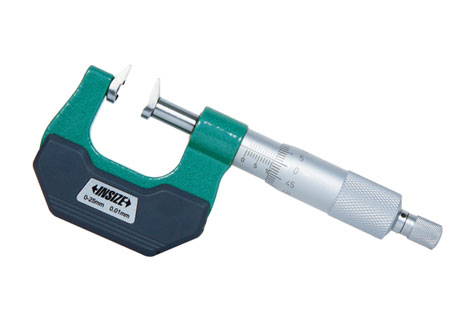 Thước panme cơ khí đầu đo dạng mỏ Insize 3283-25A