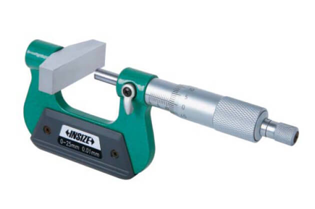 Thước panme cơ khí đầu đo lớn Insize 3234-25A