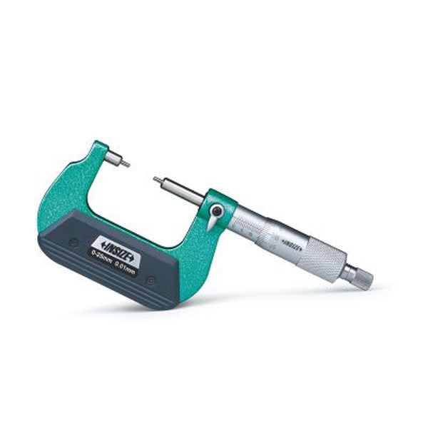 Thước panme cơ khí đo rãnh then Insize 3233-25A