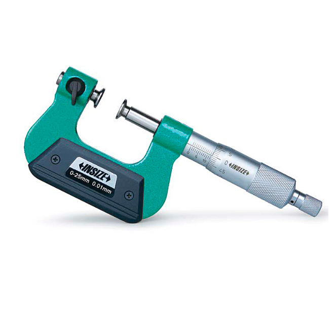 Thước panme cơ khí vạn năng trục chính không quay Insize 3280-25A