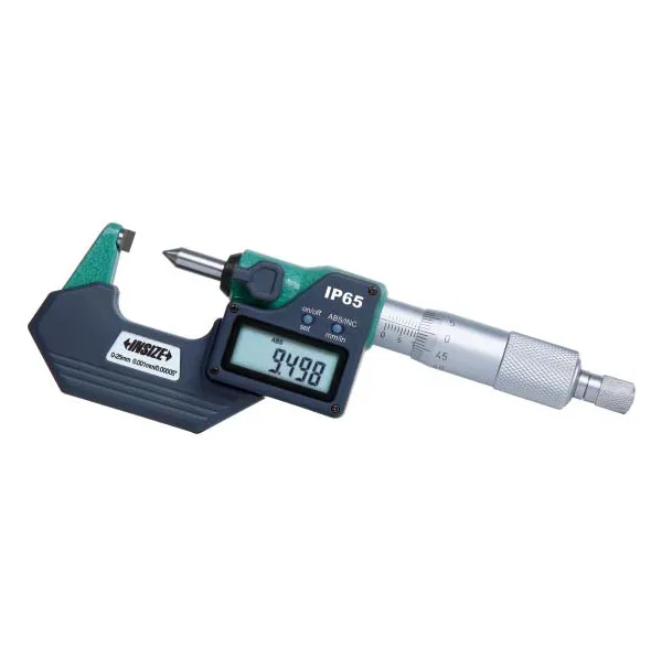Thước panme điện tử đo chiều cao nếp gấp Insize 3566-25BA