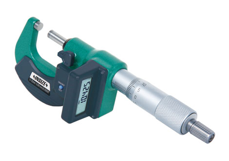 Thước panme điện tử hiển thị dọc Insize 3565-25BA