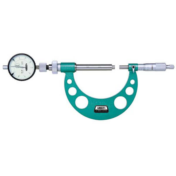 Thước panme gắn đồng hồ so Insize 3296-300A