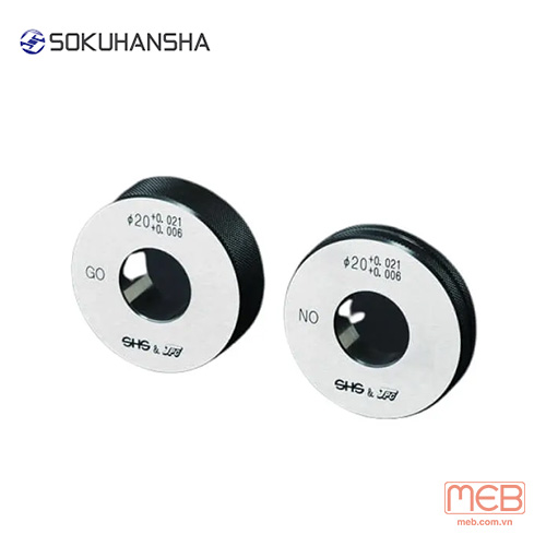 Vòng kiểm ren ISO GO và NO GO Sokuhansha M1.4x0.3 6g GRNR